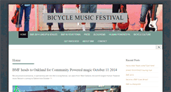 Desktop Screenshot of bicyclemusicfestival.com